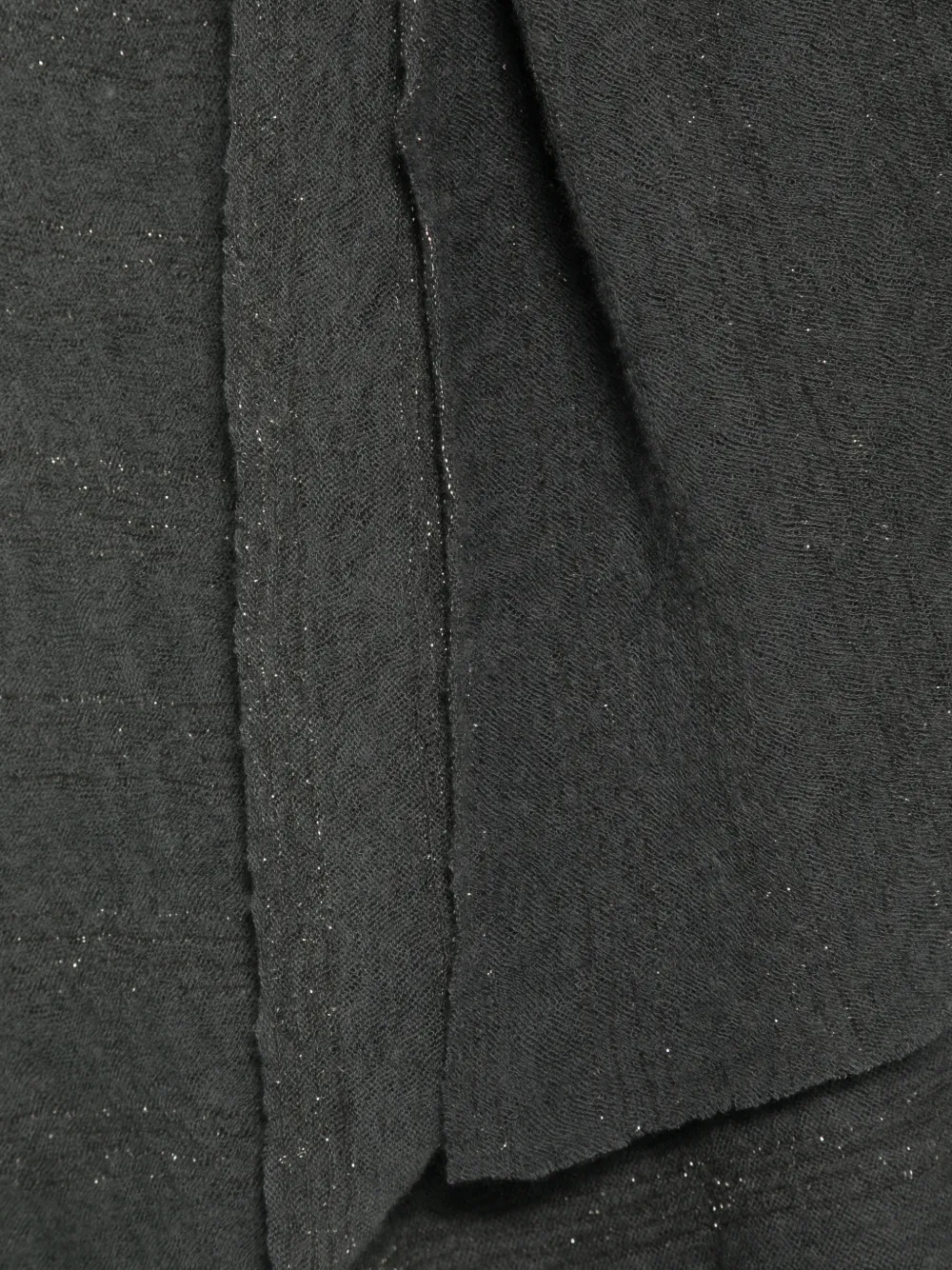  Pin1876 Bufanda Con Bordes Sin Rematar - Gris 