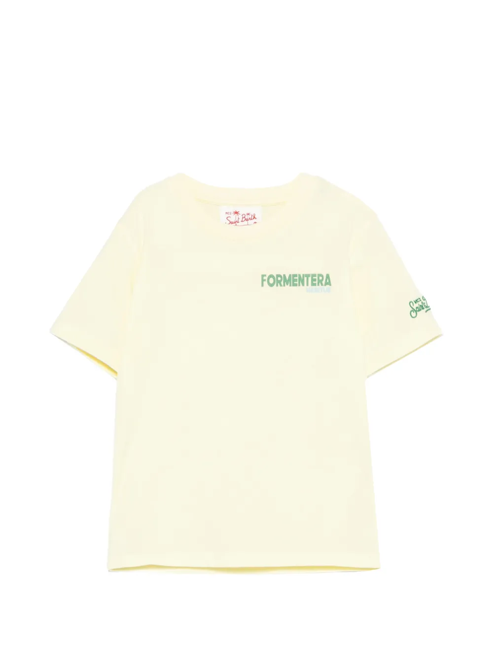 MC2 Saint Barth Kids graphic-print T-shirt - Giallo