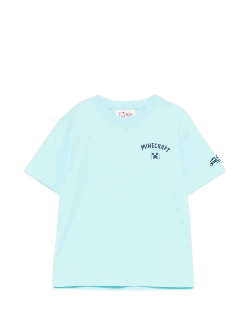 MC2 Saint Barth Kids Minecraft graphic-print T-shirt - Blu
