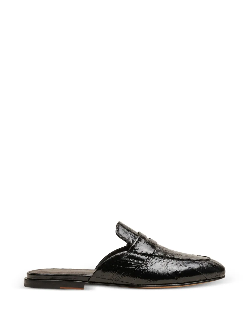Officine Creative Blair 010 leather mules Zwart