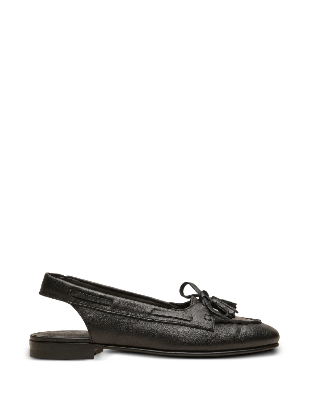 Officine Creative Oliver 103 tassel-detail flat pumps Zwart