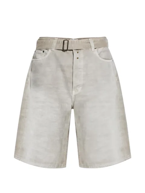 Haikure shorts de mezclilla con cinturón