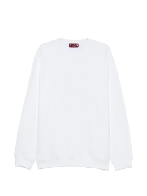 Gucci logo-embroidered sweatshirt