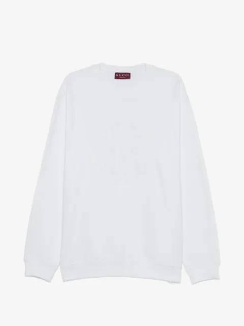 Gucci logo-embroidered sweatshirt