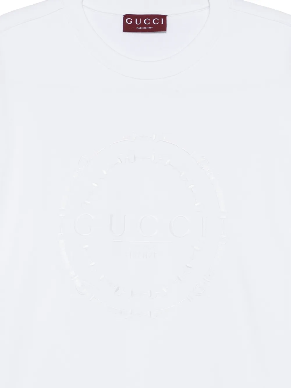 Gucci Sweater met geborduurd logo Wit