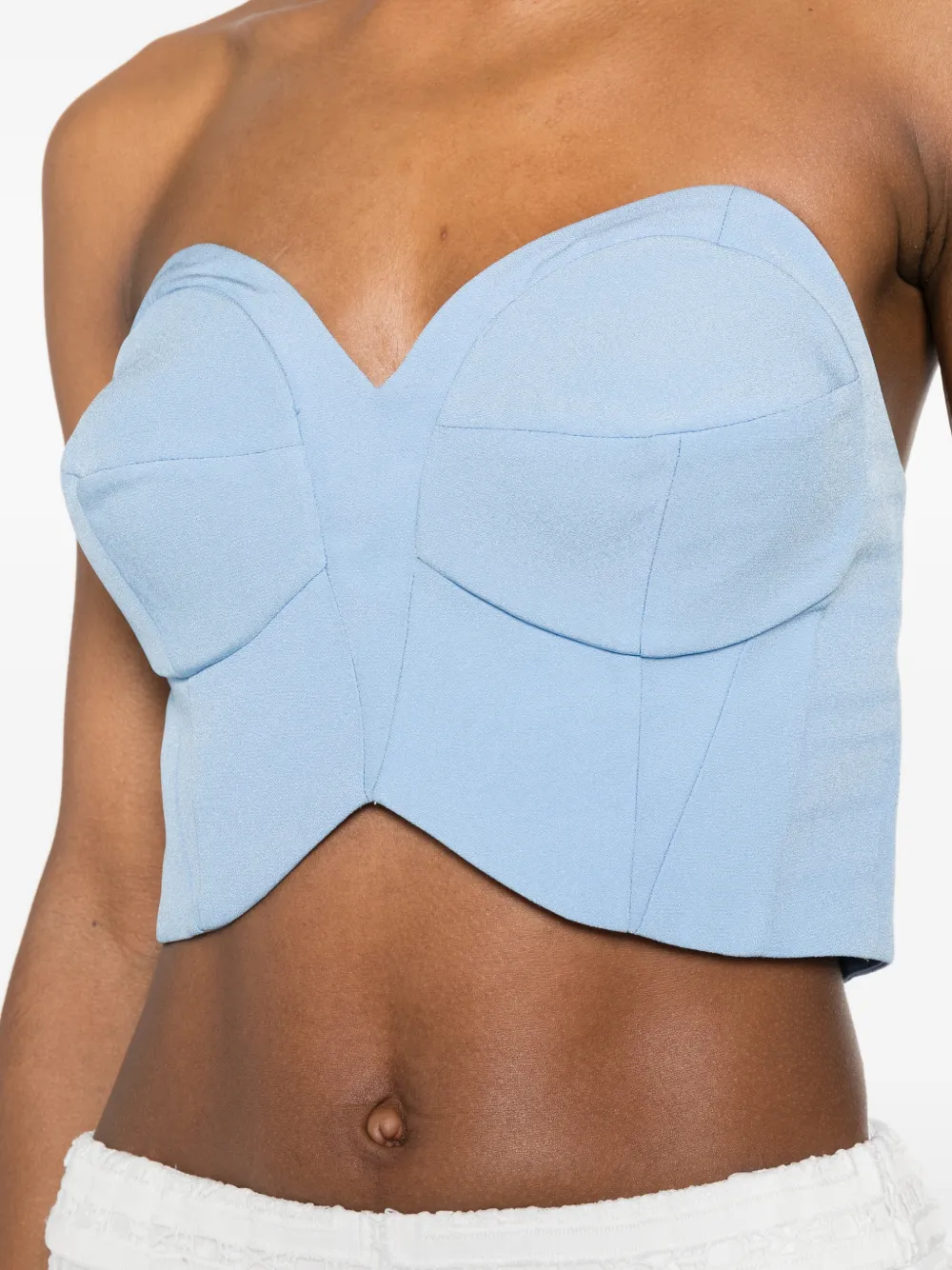 Rabanne Cropped top Blauw