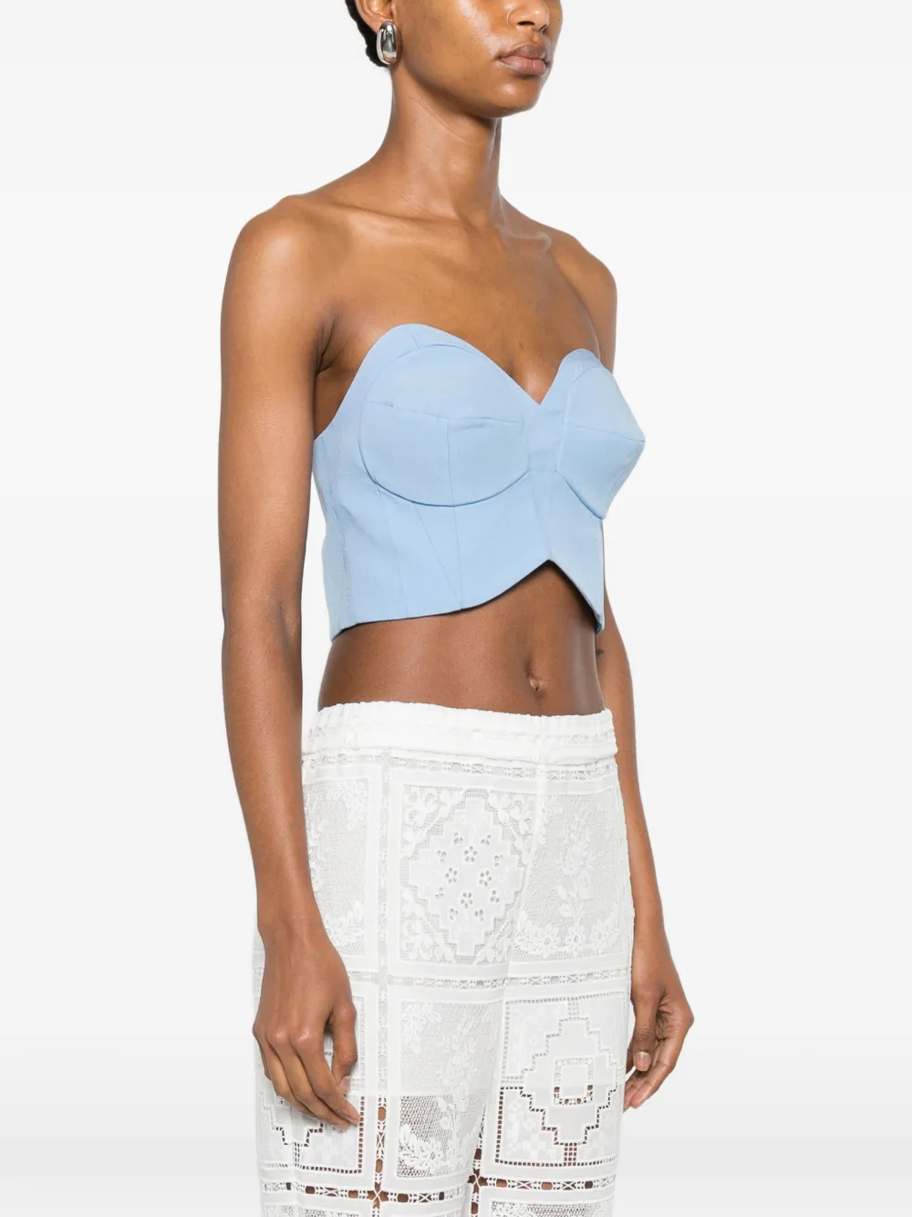 Rabanne Cropped top Blauw
