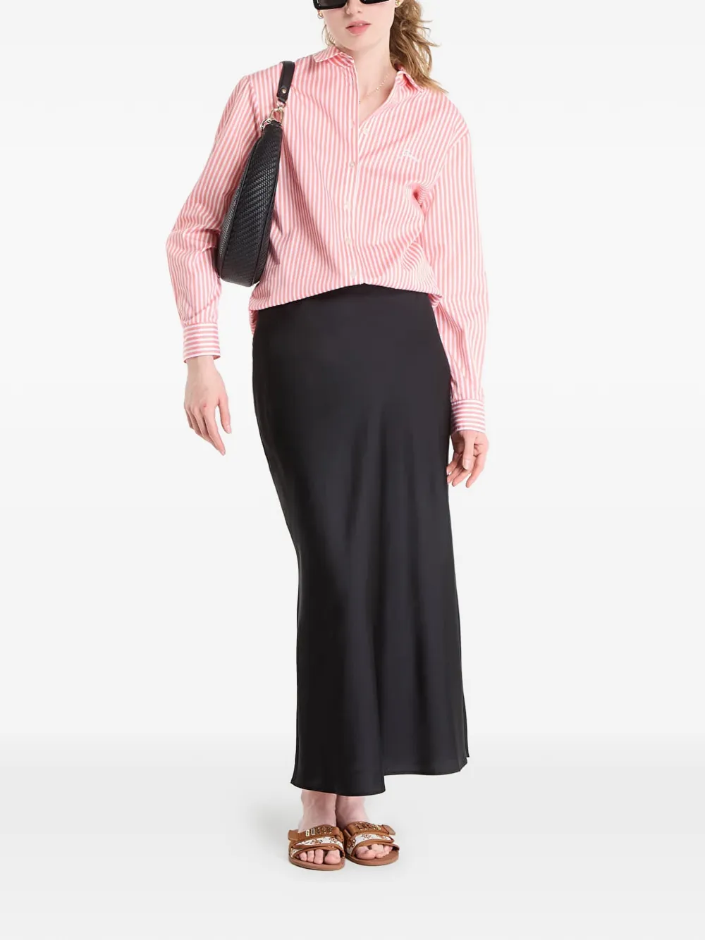 GUESS USA Gestreept overhemd Roze