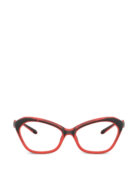 Diesel cat-eye frame glasses