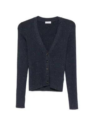 Valentino Garavani ルレックス カーディガン | ブラック | FARFETCH JP