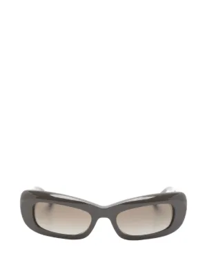 Balenciaga 0096 サングラス | ブラック | FARFETCH JP