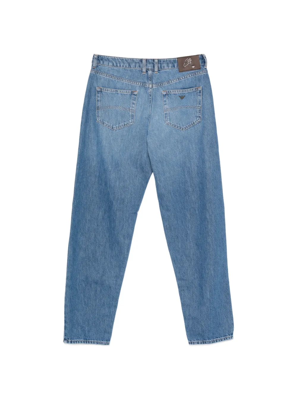 Emporio Armani Jeans met logoplakkaat Blauw