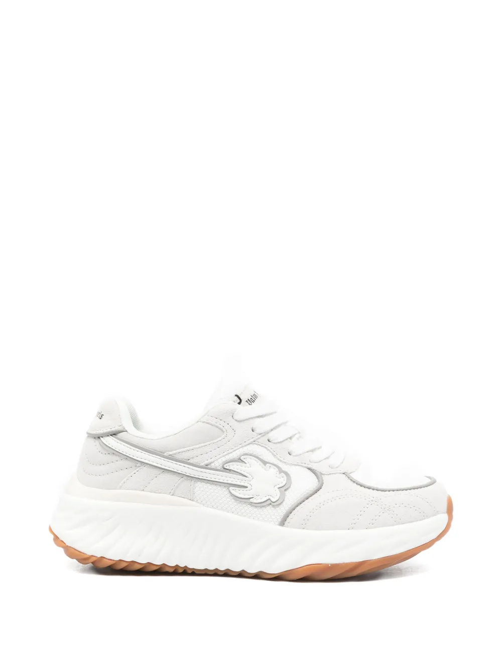Palm Angels Minster palm-tree patch sneakers - Weiß