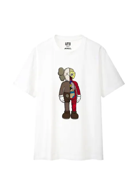 KAWS x Uniqlo Flayed T-shirt