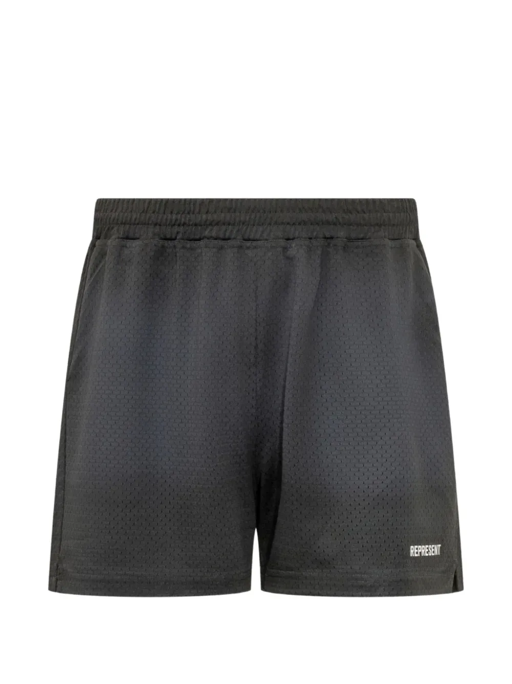 Represent mesh logo-print track shorts - Grigio