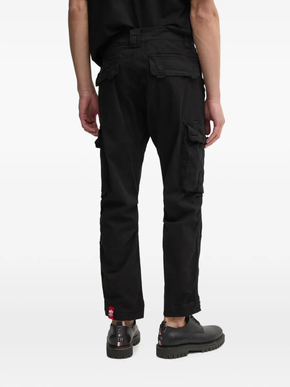Alpha Industries Task Force broek met ritsdetail Zwart
