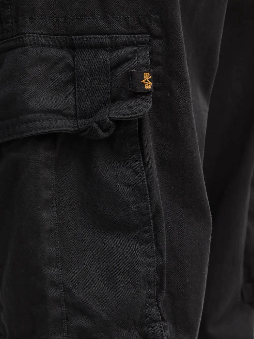 Alpha Industries Task Force broek met ritsdetail Zwart