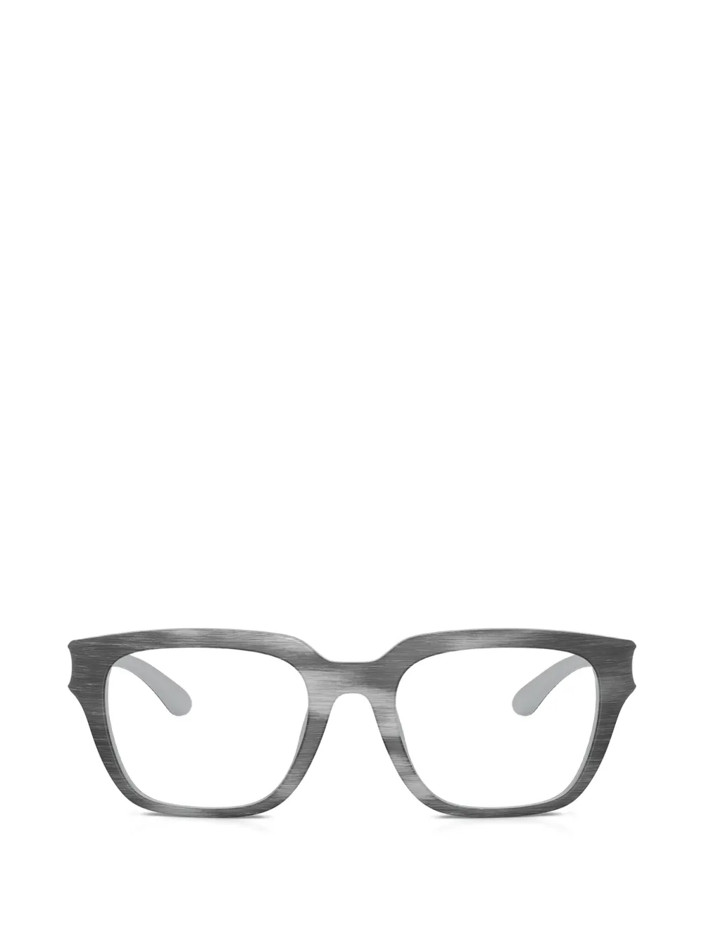 Diesel brushed-effect cut-out glasses - Grigio