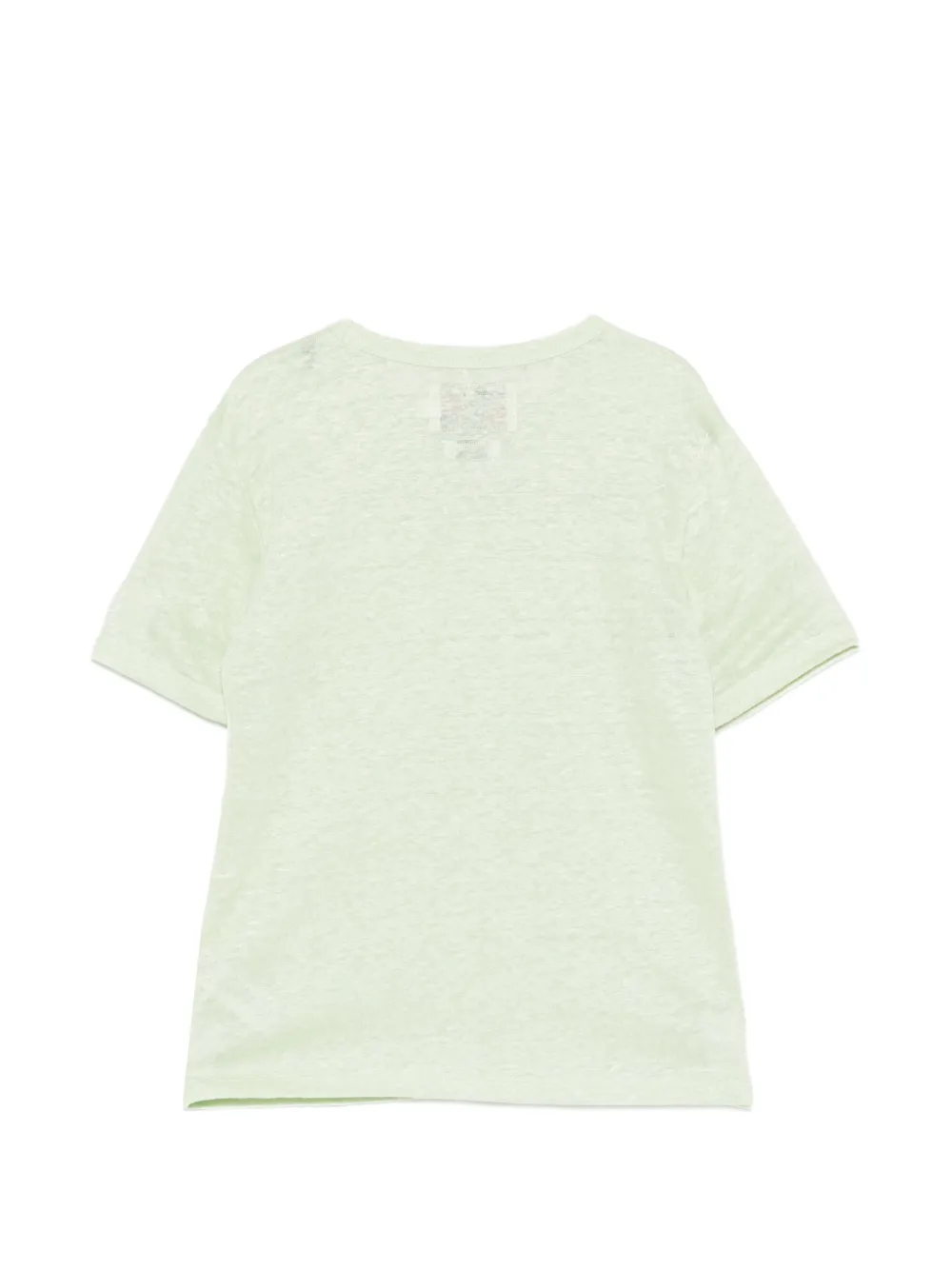 MC2 Saint Barth Kids T-shirt met geborduurd logo Groen