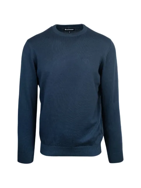 Barbour logo-embroidered sweater