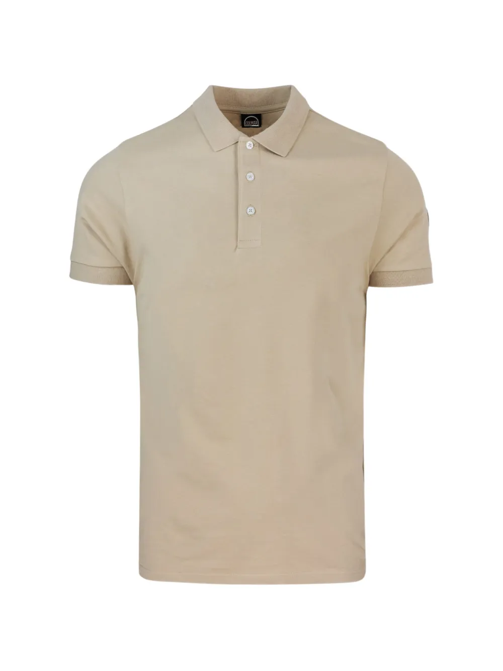 Colmar logo-patch polo shirt - Toni neutri