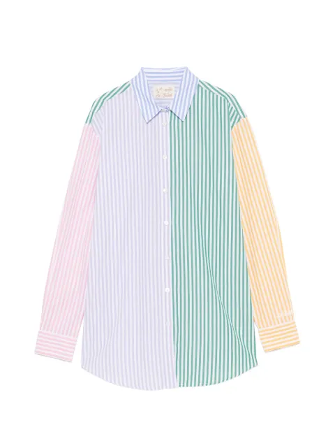 MC2 Saint Barth Brigitte striped cotton shirt