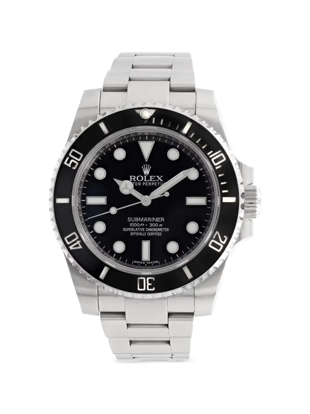 Rolex Submariner No-date 40mm watch - Nero