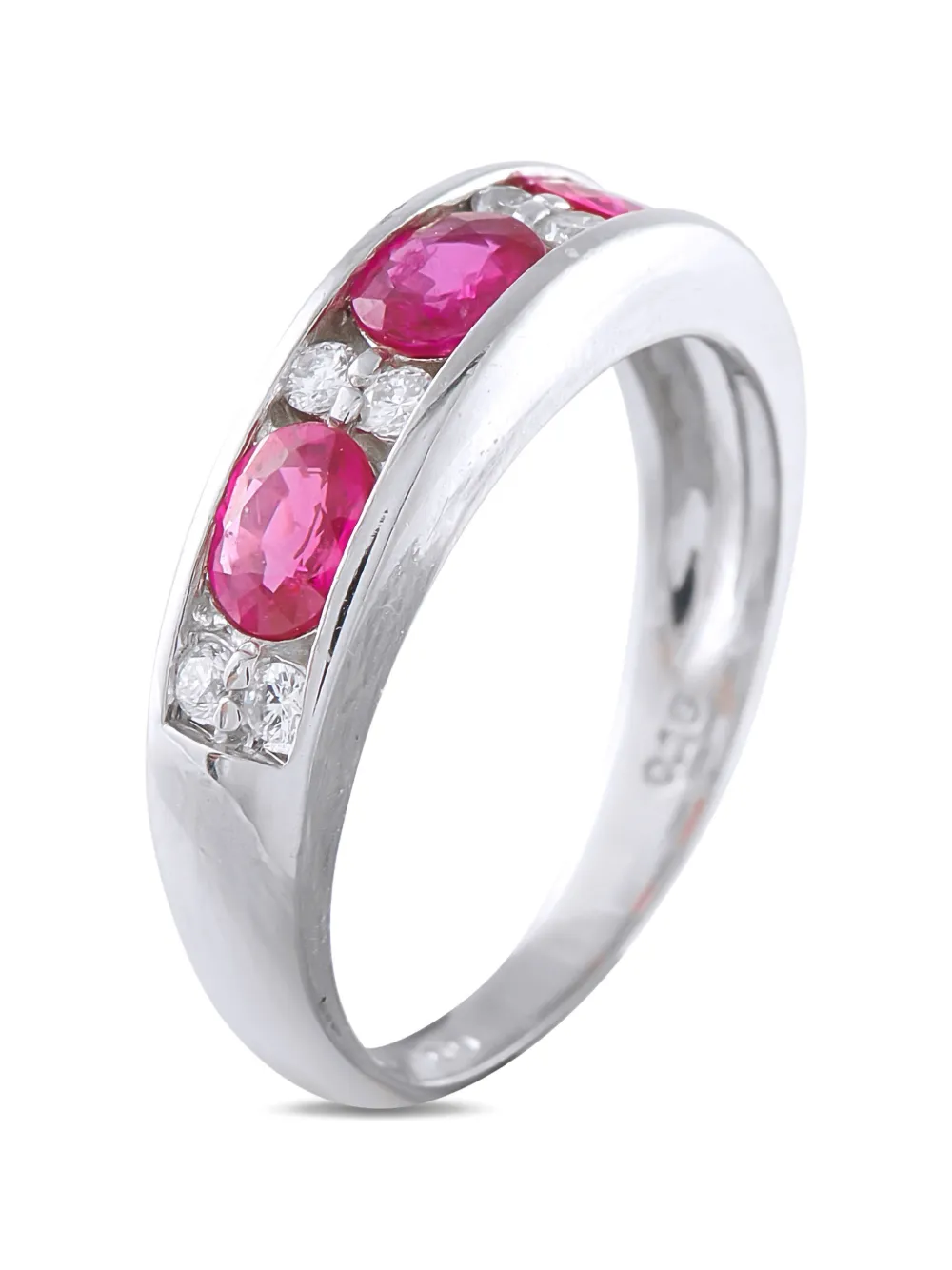 LB Exclusive sapphire and diamond ring - Argento