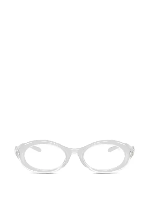 Diesel oval-frame glasses