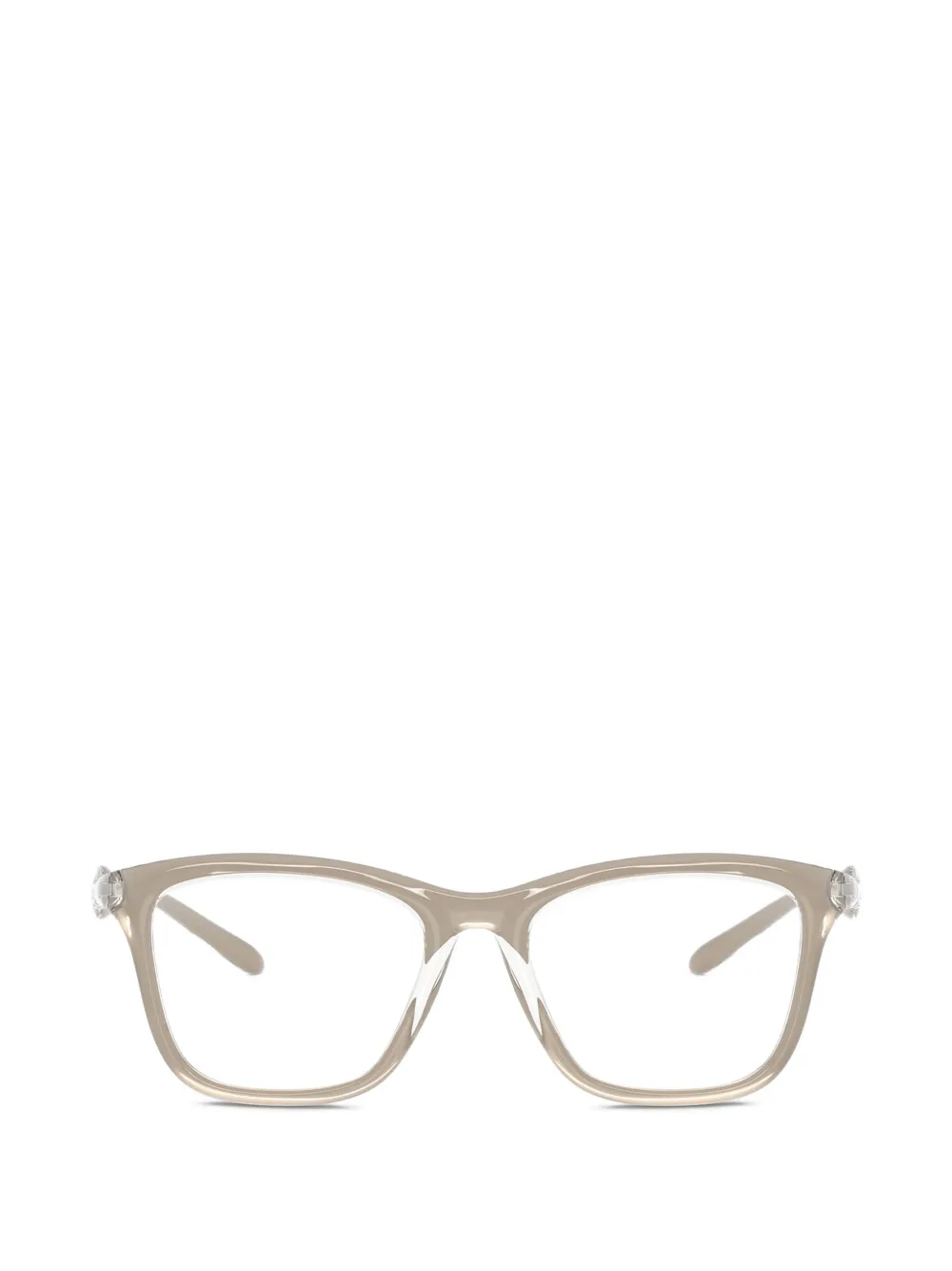Diesel square-frame glasses - Nude