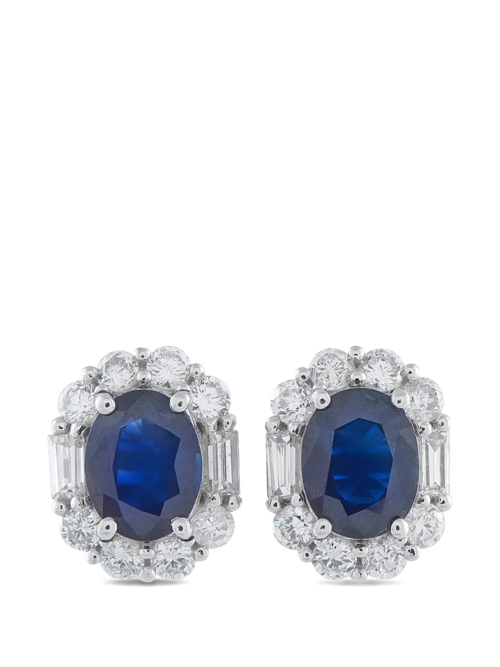 LB Exclusive sapphire and diamond earrings - Argento