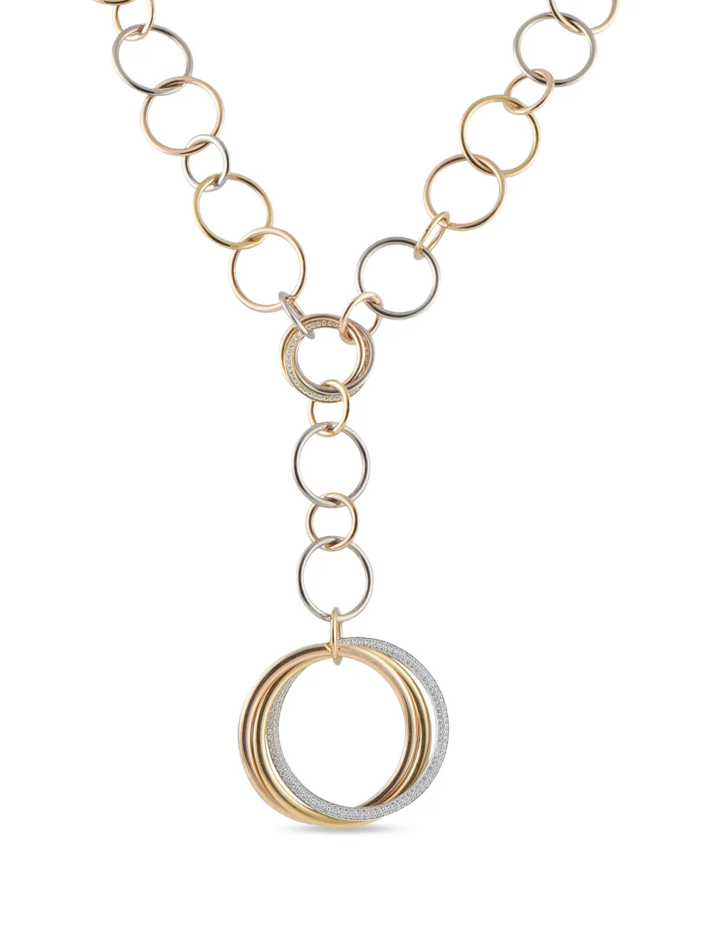 Cartier Trinity diamond necklace - Gold