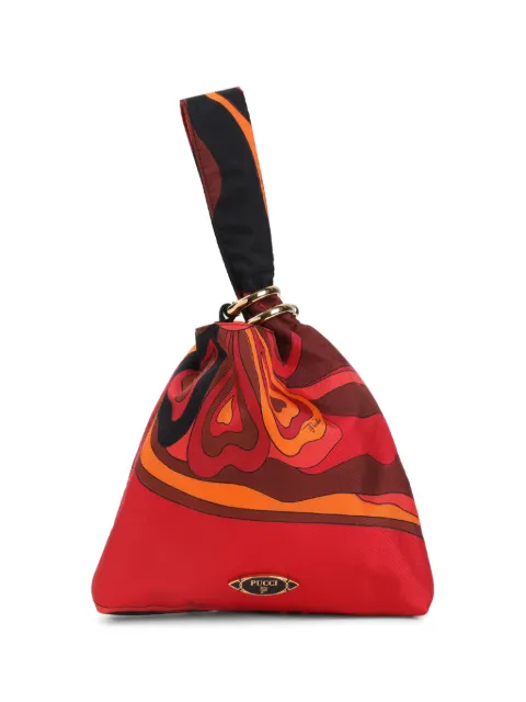 PUCCI Emilio silk tote bag