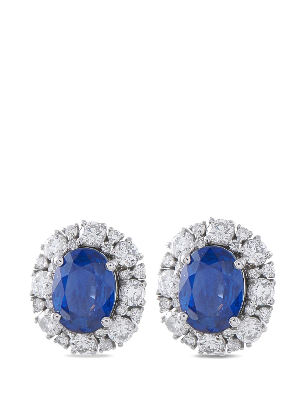LB Exclusive sapphire and diamond earrings - Argento