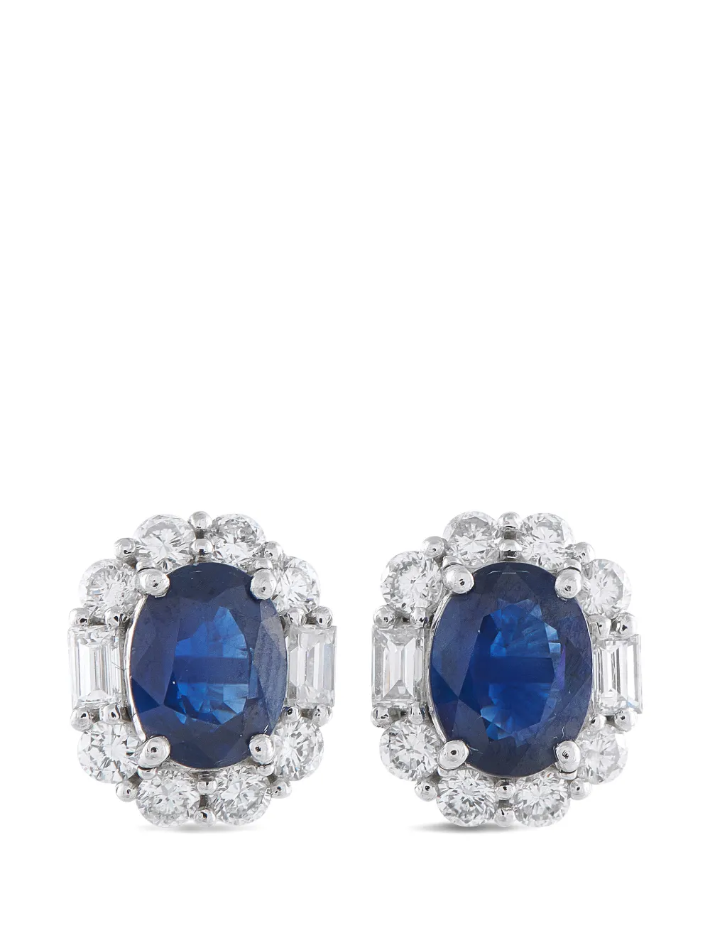LB Exclusive sapphire and diamond earrings - Argento