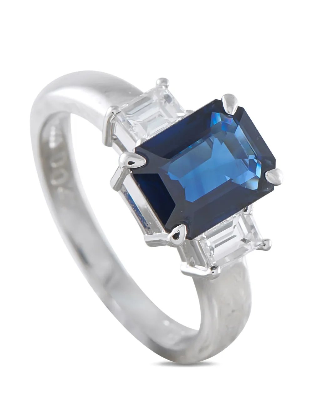 LB Exclusive sapphire and diamond ring - Argento