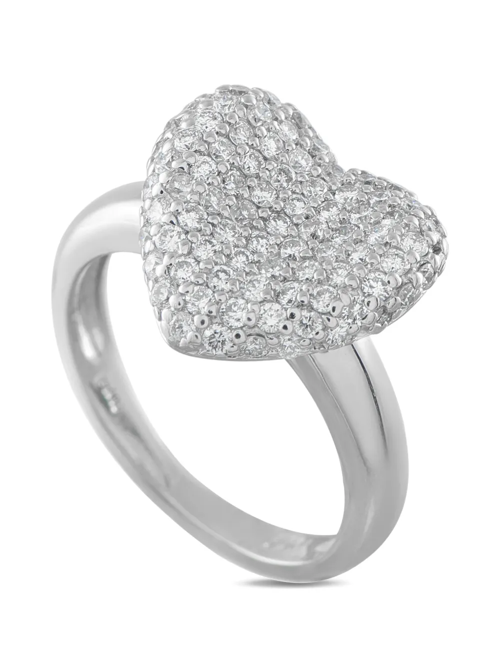 LB Exclusive diamond heart ring - Argento