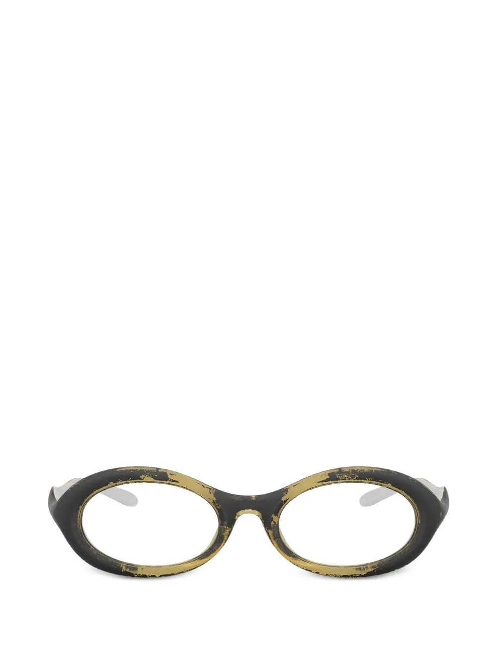 Diesel oval-frame glasses - Nero