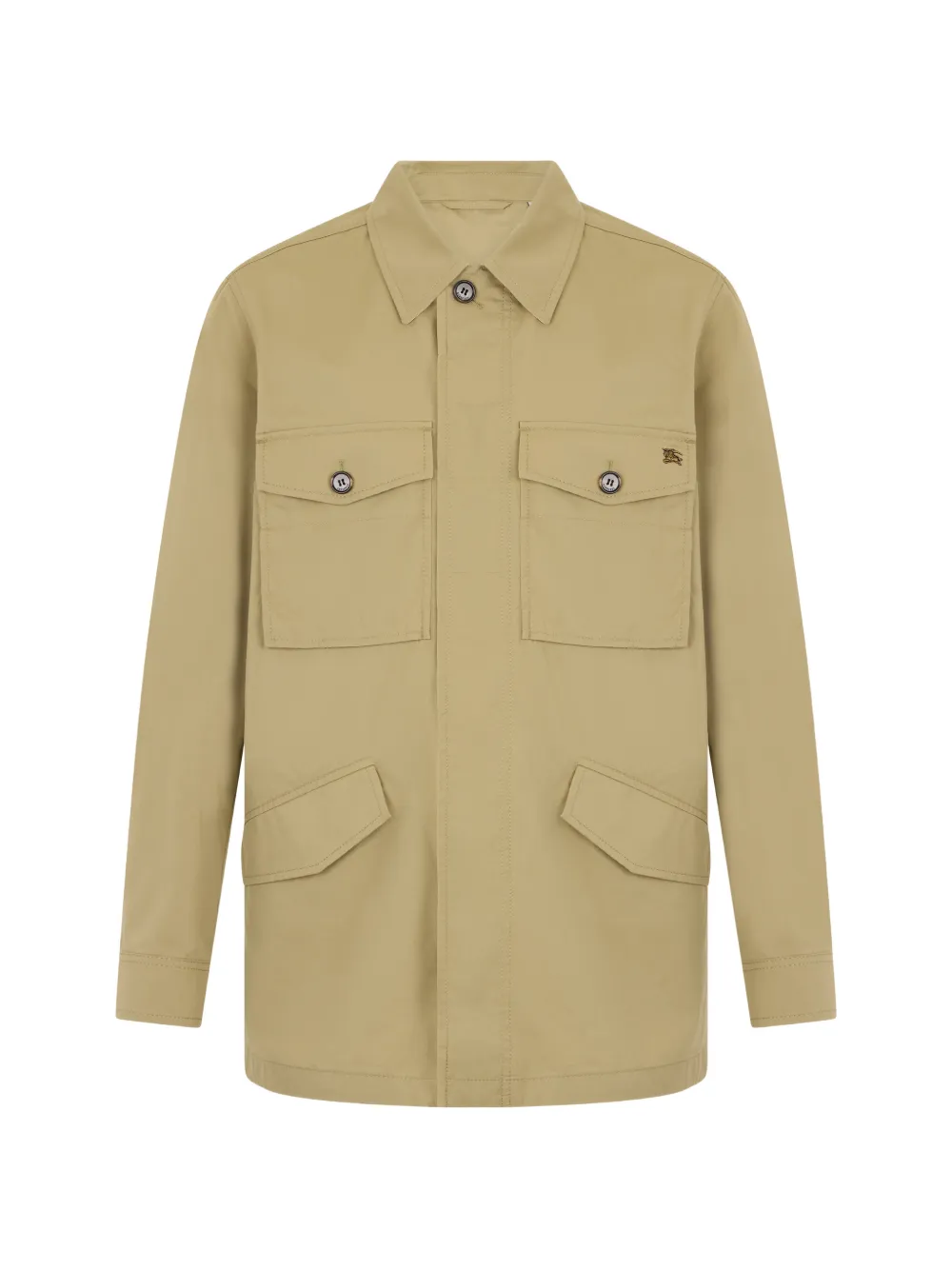 Burberry Bradmore pocket-detail military jacket - Toni neutri