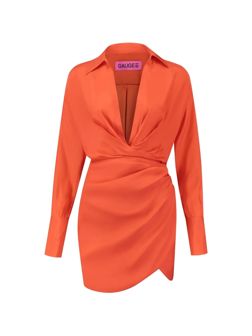 GAUGE81 Naha mini dress - Arancione
