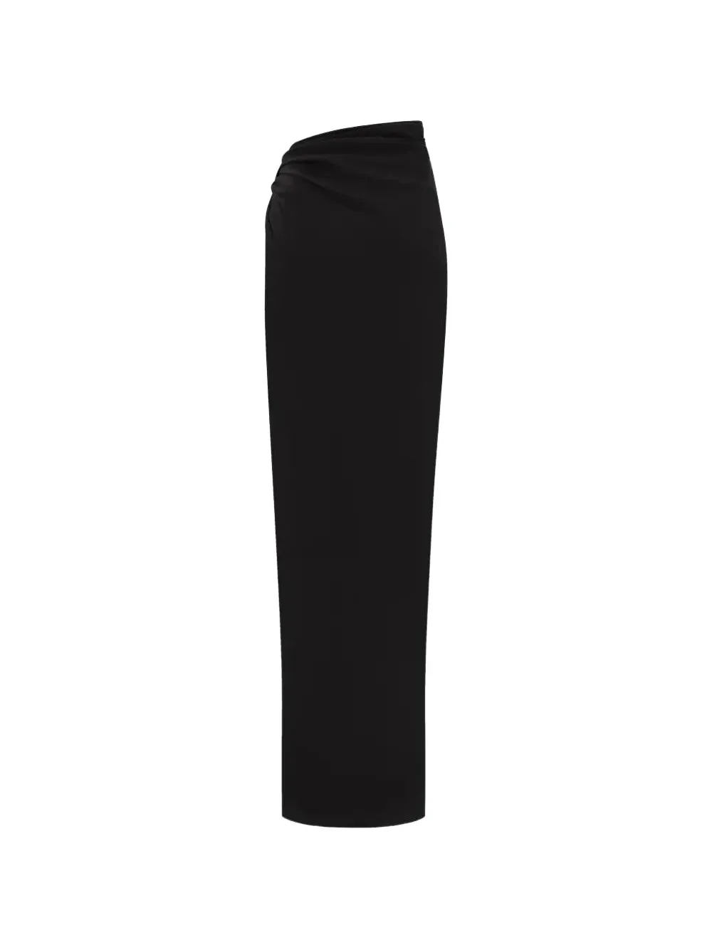 GAUGE81 Paita draped maxi skirt - Nero