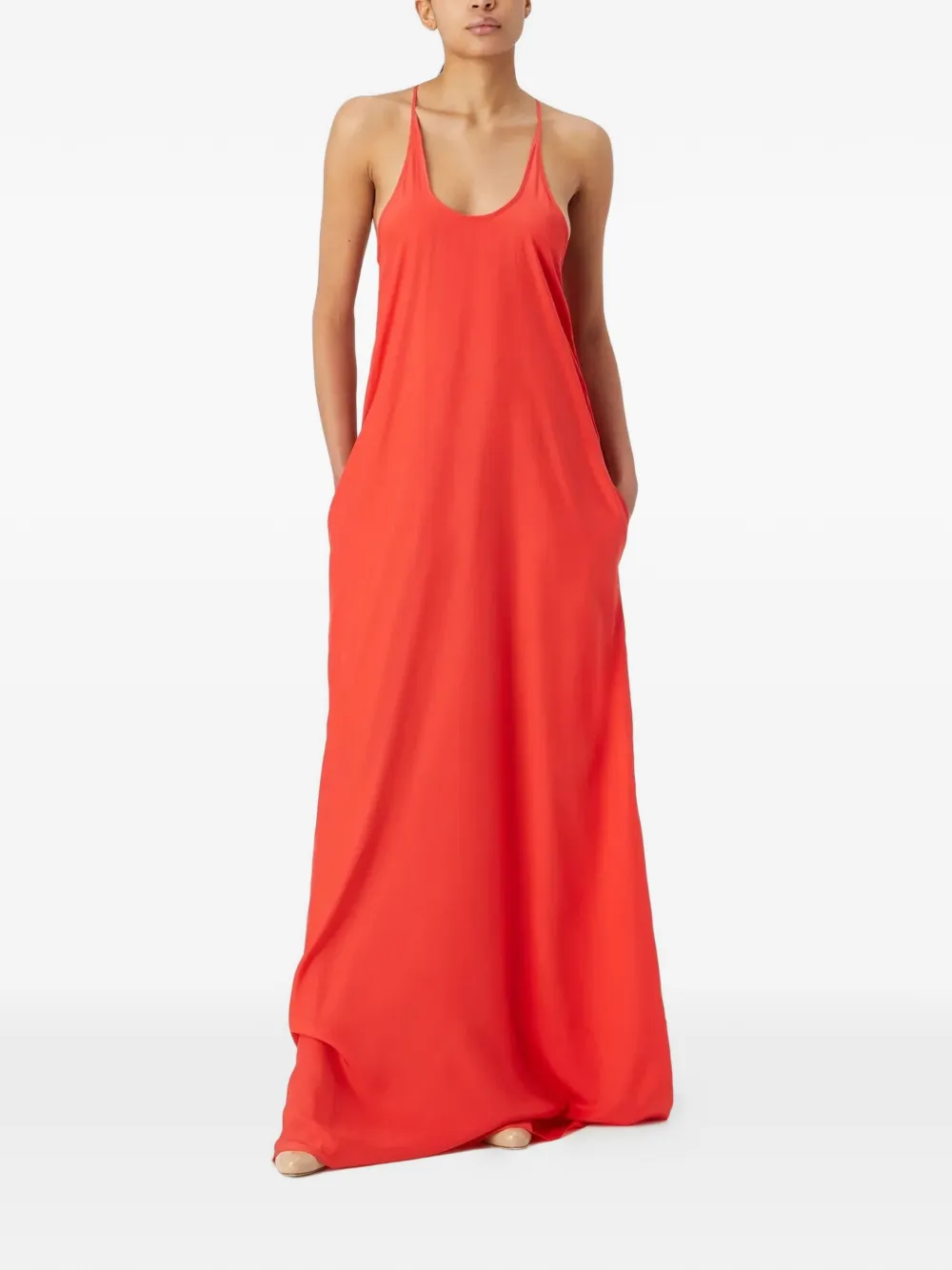 GAUGE81 Kanra maxi dress - Rosso