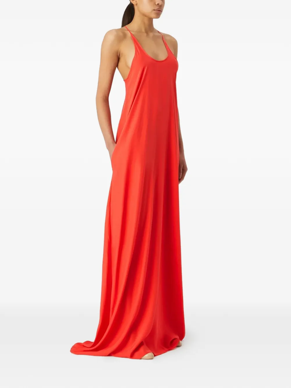 GAUGE81 Kanra maxi-jurk Rood