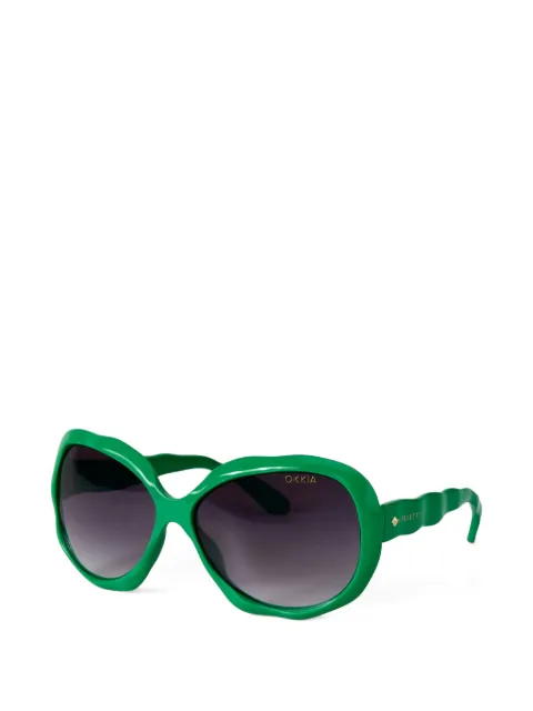 Seletti x Okkia California wavy-frame sunglasses