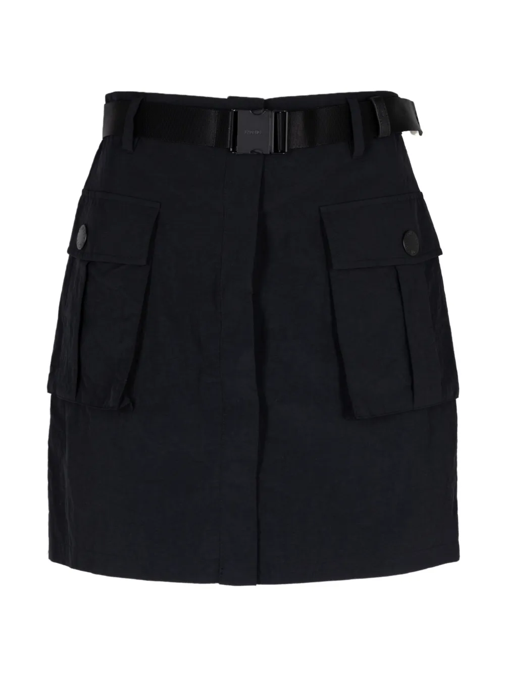 L'Agence belted cargo short skirt - Nero