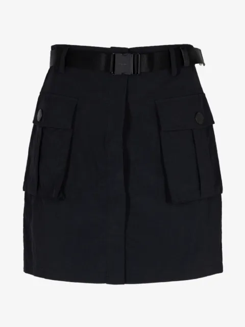 L'Agence belted cargo short skirt