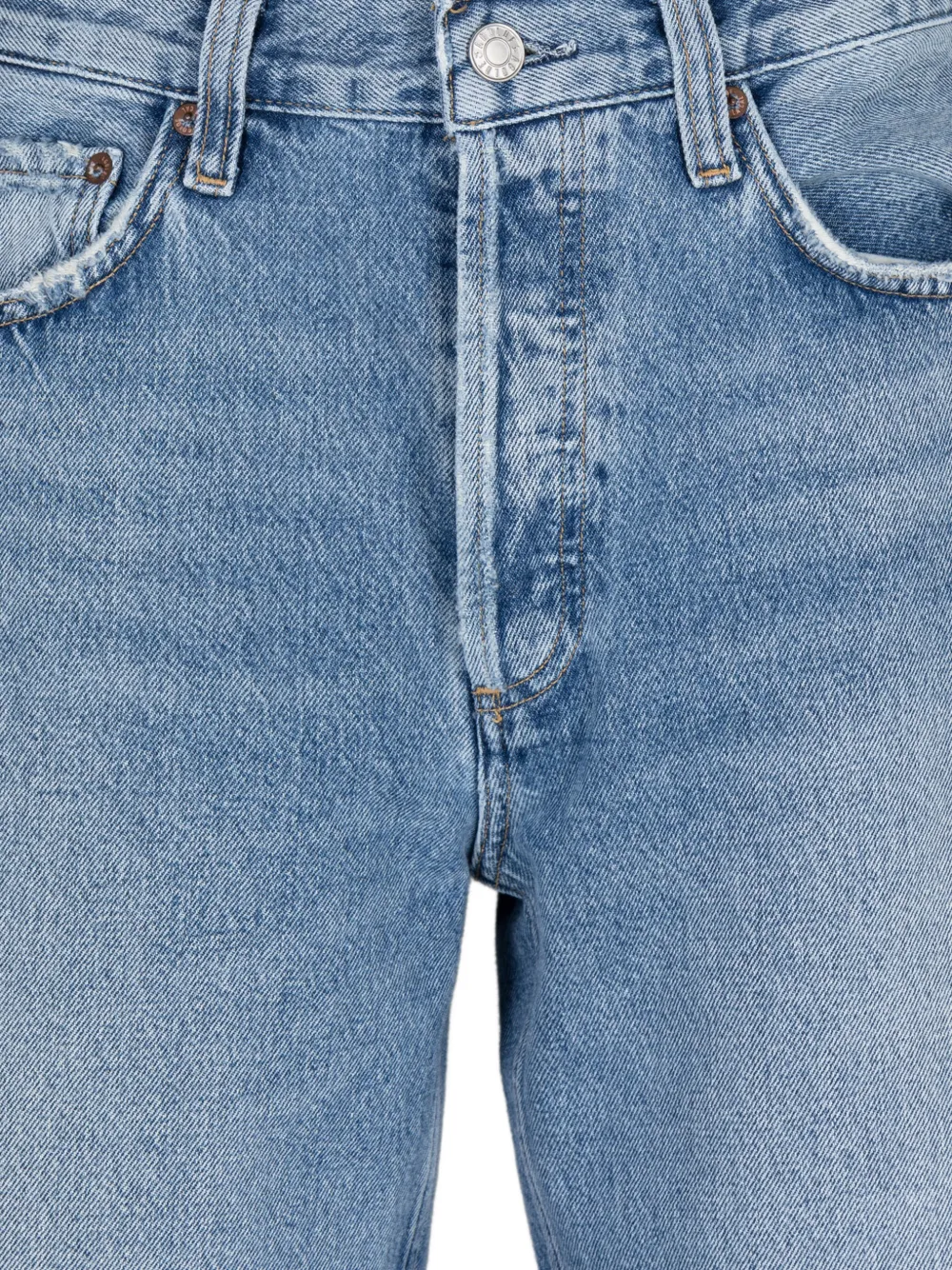 AGOLDE Arc 29" jeans met wijde pijpen Blauw