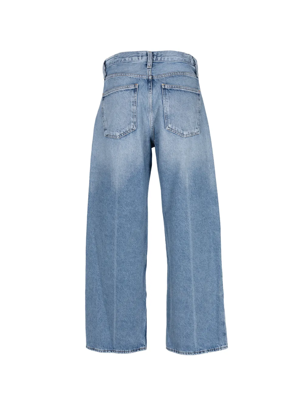 AGOLDE Arc 29" jeans met wijde pijpen Blauw