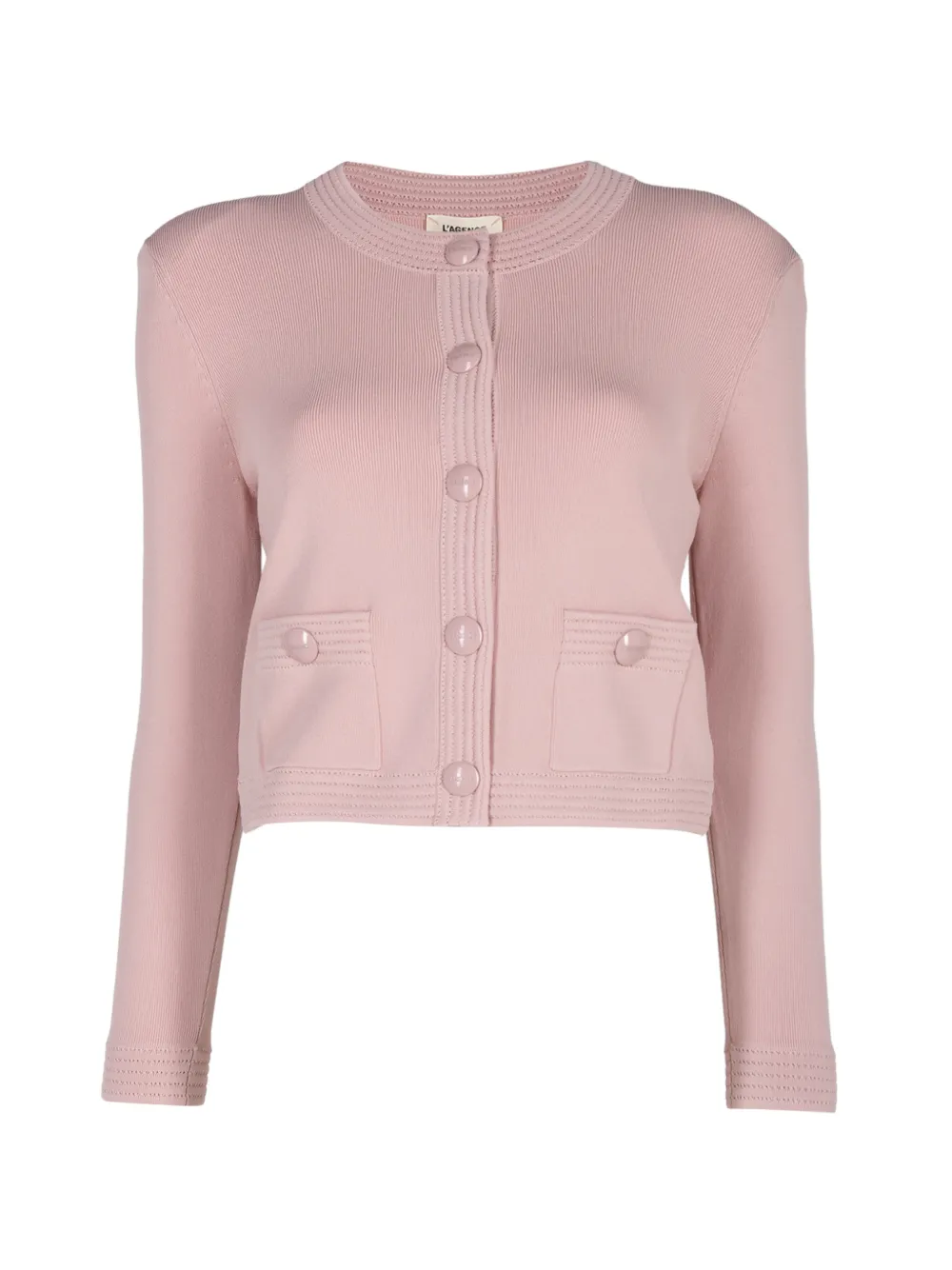 L'Agence Patsy cropped cardigan - Rosa