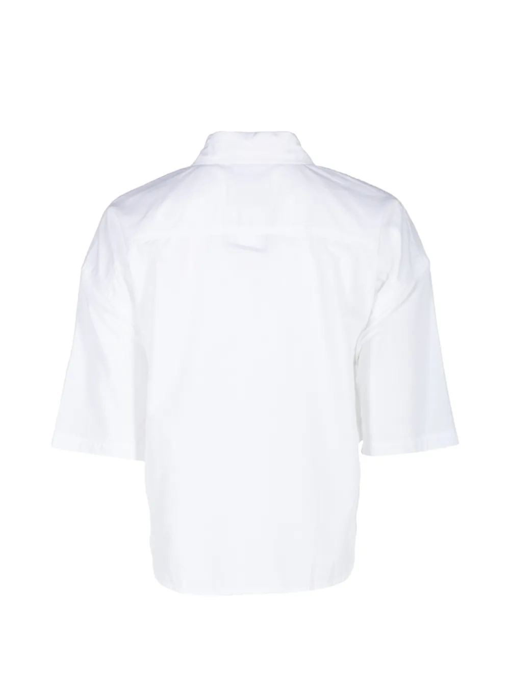 Citizens of Humanity Frances cropped blouse Wit